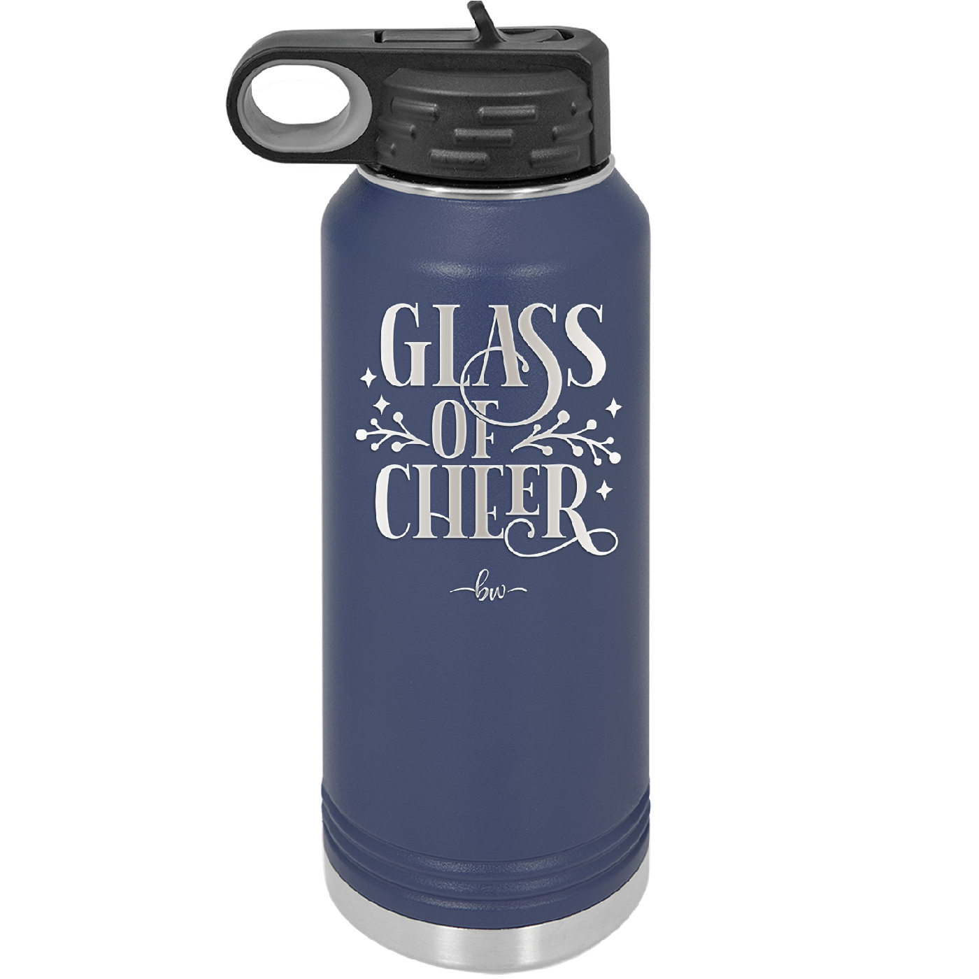 Glass of Cheer - Laser Engraved Stainless Steel Drinkware - 1498 -