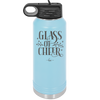 Glass of Cheer - Laser Engraved Stainless Steel Drinkware - 1498 -