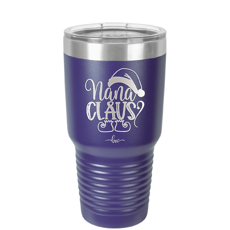 Nana Claus - Laser Engraved Stainless Steel Drinkware - 1500 -
