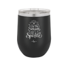 Tis the Season to Sparkle - Laser Engraved Stainless Steel Drinkware - 1502 -