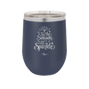 Tis the Season to Sparkle - Laser Engraved Stainless Steel Drinkware - 1502 -