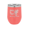 Heifers Be Trippin Polka Dots - Laser Engraved Stainless Steel Drinkware - 1505 -