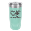 Heifers Be Trippin Polka Dots - Laser Engraved Stainless Steel Drinkware - 1505 -