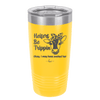 Heifers Be Trippin Polka Dots - Laser Engraved Stainless Steel Drinkware - 1505 -