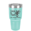 Heifers Be Trippin Polka Dots - Laser Engraved Stainless Steel Drinkware - 1505 -