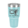 Heifers Be Trippin Polka Dots - Laser Engraved Stainless Steel Drinkware - 1505 -