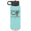 Heifers Be Trippin Polka Dots - Laser Engraved Stainless Steel Drinkware - 1505 -