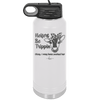 Heifers Be Trippin Polka Dots - Laser Engraved Stainless Steel Drinkware - 1505 -