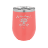 Heifer Please Floral - Laser Engraved Stainless Steel Drinkware - 1507 -