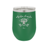 Heifer Please Floral - Laser Engraved Stainless Steel Drinkware - 1507 -