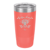 Heifer Please Floral - Laser Engraved Stainless Steel Drinkware - 1507 -