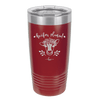 Heifer Please Floral - Laser Engraved Stainless Steel Drinkware - 1507 -