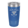 Heifer Please Floral - Laser Engraved Stainless Steel Drinkware - 1507 -
