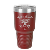 Heifer Please Floral - Laser Engraved Stainless Steel Drinkware - 1507 -