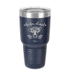 Heifer Please Floral - Laser Engraved Stainless Steel Drinkware - 1507 -