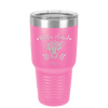 Heifer Please Floral - Laser Engraved Stainless Steel Drinkware - 1507 -