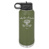 Heifer Please Floral - Laser Engraved Stainless Steel Drinkware - 1507 -