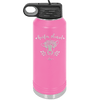 Heifer Please Floral - Laser Engraved Stainless Steel Drinkware - 1507 -