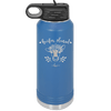 Heifer Please Floral - Laser Engraved Stainless Steel Drinkware - 1507 -