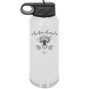 Heifer Please Floral - Laser Engraved Stainless Steel Drinkware - 1507 -