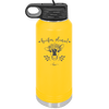 Heifer Please Floral - Laser Engraved Stainless Steel Drinkware - 1507 -