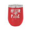 Heifer Please Polka Dots - Laser Engraved Stainless Steel Drinkware - 1508 -