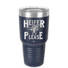 Heifer Please Polka Dots - Laser Engraved Stainless Steel Drinkware - 1508 -