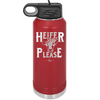 Heifer Please Polka Dots - Laser Engraved Stainless Steel Drinkware - 1508 -