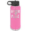 Heifer Please Polka Dots - Laser Engraved Stainless Steel Drinkware - 1508 -