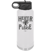 Heifer Please Polka Dots - Laser Engraved Stainless Steel Drinkware - 1508 -