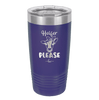 Heifer Please Bow - Laser Engraved Stainless Steel Drinkware - 1509 -