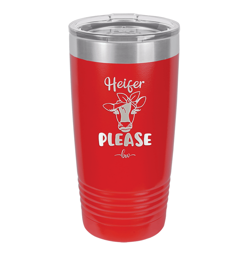 Heifer Please Bow - Laser Engraved Stainless Steel Drinkware - 1509 -