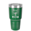 Heifer Please Bow - Laser Engraved Stainless Steel Drinkware - 1509 -