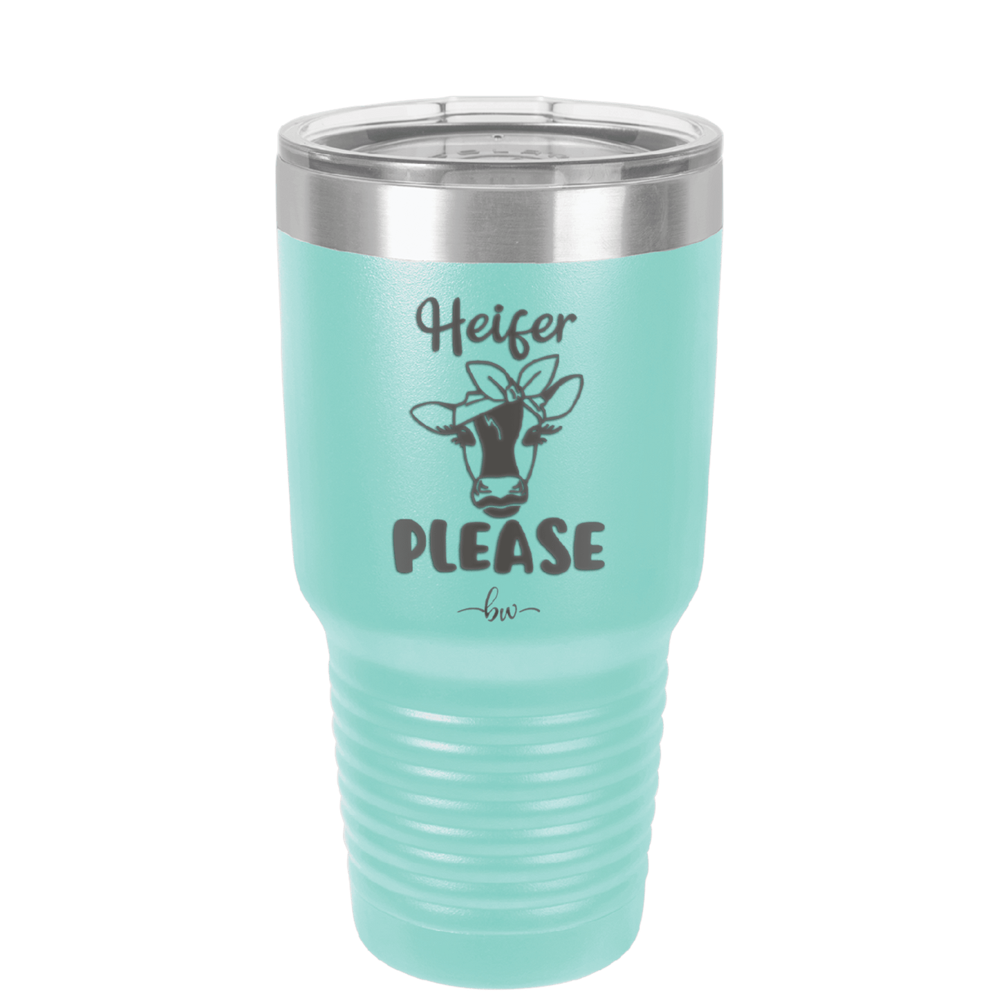 Heifer Please Bow - Laser Engraved Stainless Steel Drinkware - 1509 -
