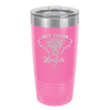 Not Today Heifer Floral - Laser Engraved Stainless Steel Drinkware - 1510 -