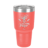 Not Today Heifer Bow - Laser Engraved Stainless Steel Drinkware - 1511 -