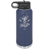 Not Today Heifer Bow - Laser Engraved Stainless Steel Drinkware - 1511 -