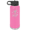 Not Today Heifer Bow - Laser Engraved Stainless Steel Drinkware - 1511 -