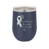 She Believed She Could So She Did Breast Cancer - Laser Engraved Stainless Steel Drinkware - 1521 -