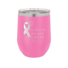 She Believed She Could So She Did Breast Cancer - Laser Engraved Stainless Steel Drinkware - 1521 -