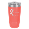 She Believed She Could So She Did Breast Cancer - Laser Engraved Stainless Steel Drinkware - 1521 -