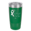 She Believed She Could So She Did Breast Cancer - Laser Engraved Stainless Steel Drinkware - 1521 -