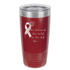 She Believed She Could So She Did Breast Cancer - Laser Engraved Stainless Steel Drinkware - 1521 -