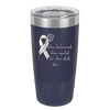 She Believed She Could So She Did Breast Cancer - Laser Engraved Stainless Steel Drinkware - 1521 -