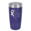 She Believed She Could So She Did Breast Cancer - Laser Engraved Stainless Steel Drinkware - 1521 -