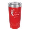 She Believed She Could So She Did Breast Cancer - Laser Engraved Stainless Steel Drinkware - 1521 -