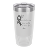 She Believed She Could So She Did Breast Cancer - Laser Engraved Stainless Steel Drinkware - 1521 -