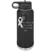 She Believed She Could So She Did Breast Cancer - Laser Engraved Stainless Steel Drinkware - 1521 -