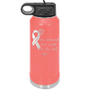She Believed She Could So She Did Breast Cancer - Laser Engraved Stainless Steel Drinkware - 1521 -