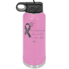 She Believed She Could So She Did Breast Cancer - Laser Engraved Stainless Steel Drinkware - 1521 -